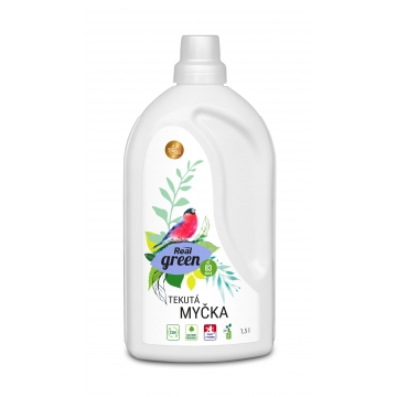 Real green tekutá myčka 1,5 L